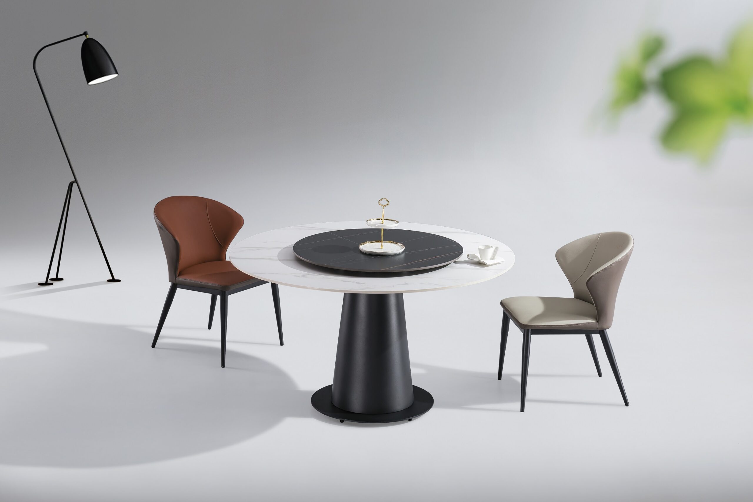 岩板餐台 圆桌 岩板餐台 圆桌