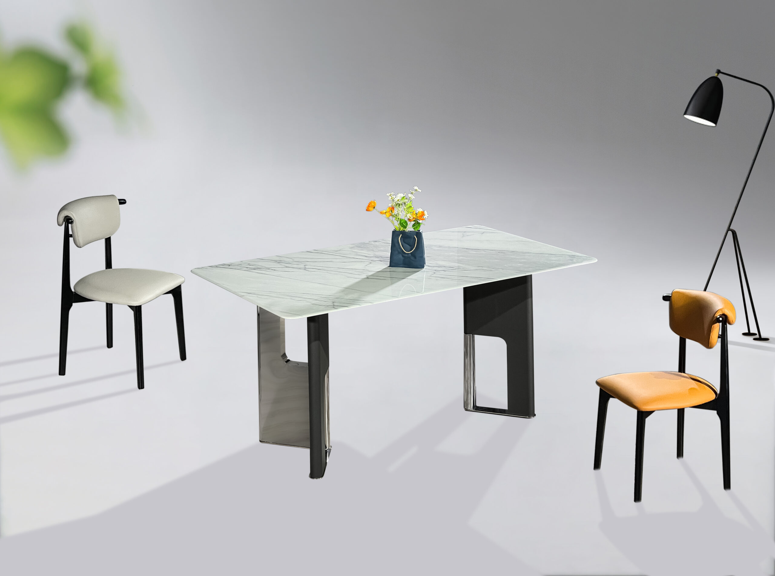 岩板餐台 方桌 岩板餐台 方桌