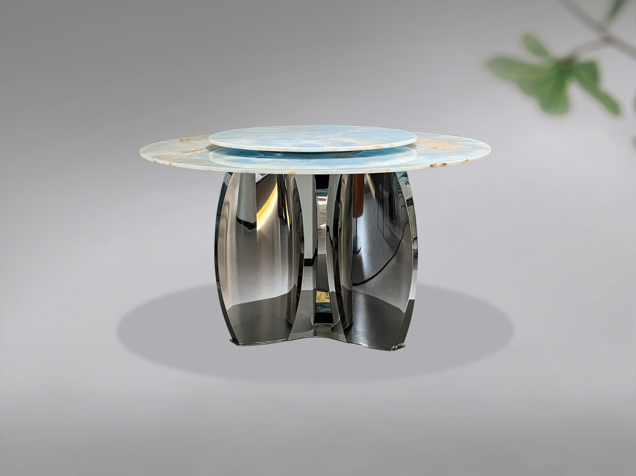 奢石餐桌 圆桌 奢石餐桌 圆桌