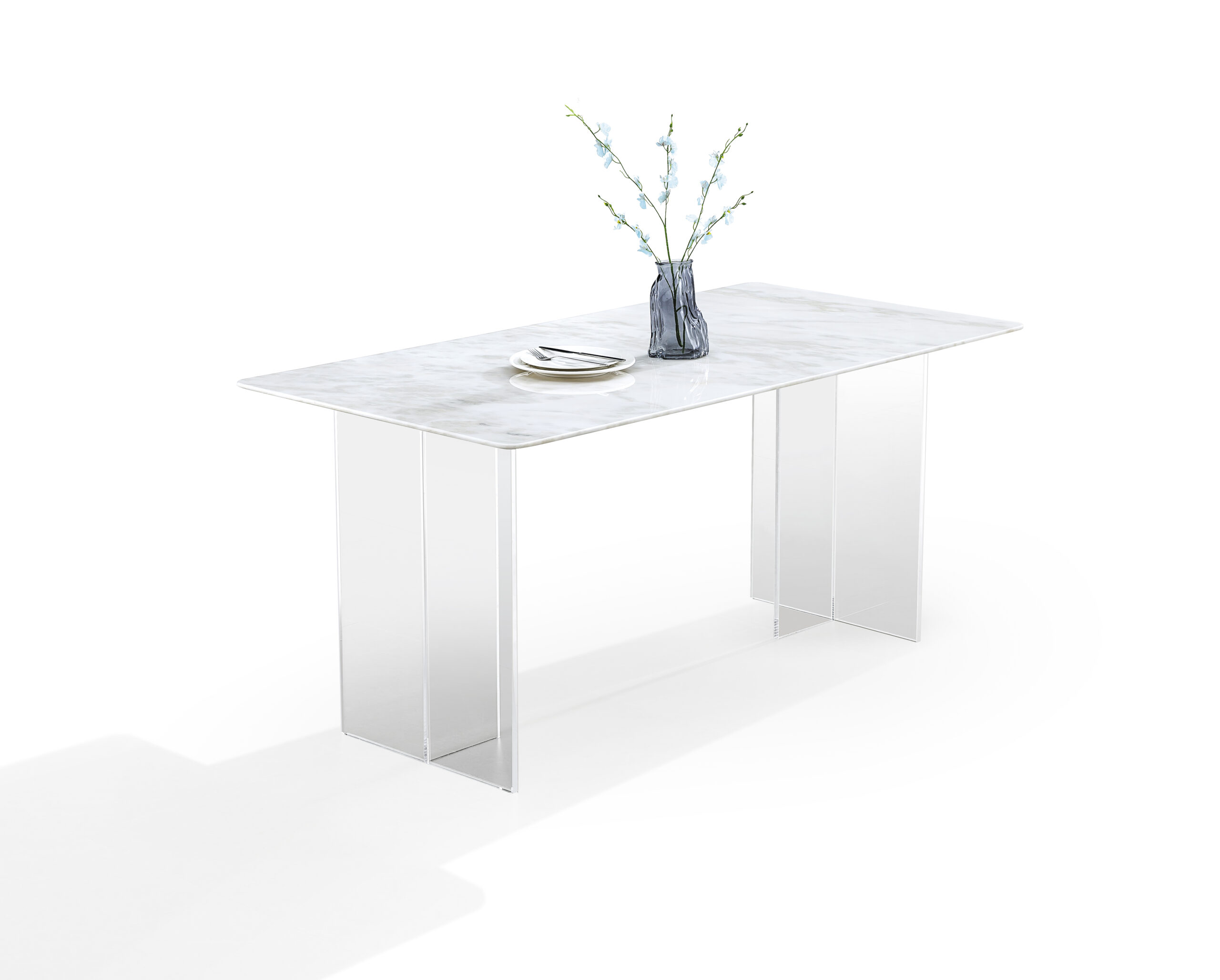 奢石餐桌 方桌 奢石餐桌 方桌