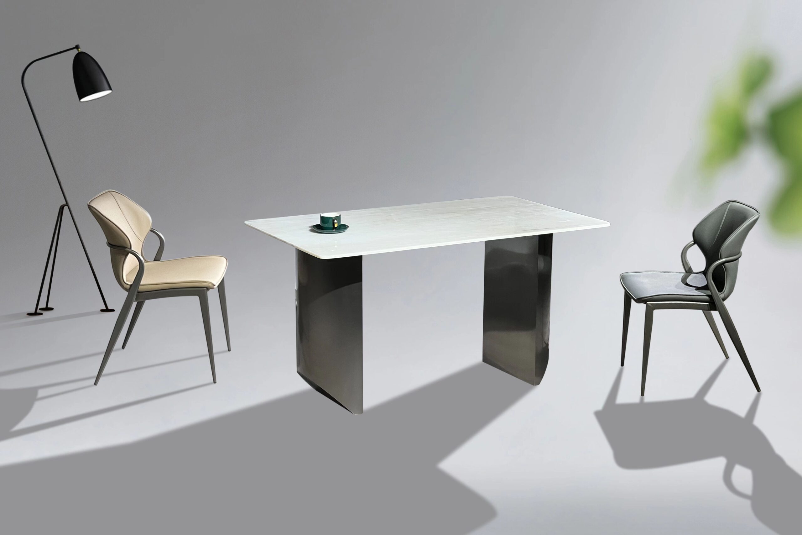 奢石餐桌 方桌 奢石餐桌 方桌