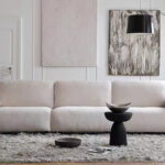 设计师款 grand soffice格兰德 极简雪尼尔绒布艺沙发客厅大小户型直排沙发