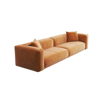 设计师款 五头牛沙发 客厅家用小户型磨砂布直排沙发（元）