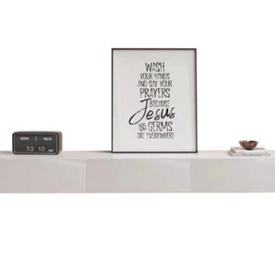 奶油风6厘纯白岩板客厅悬浮创意设计带灯带电视柜