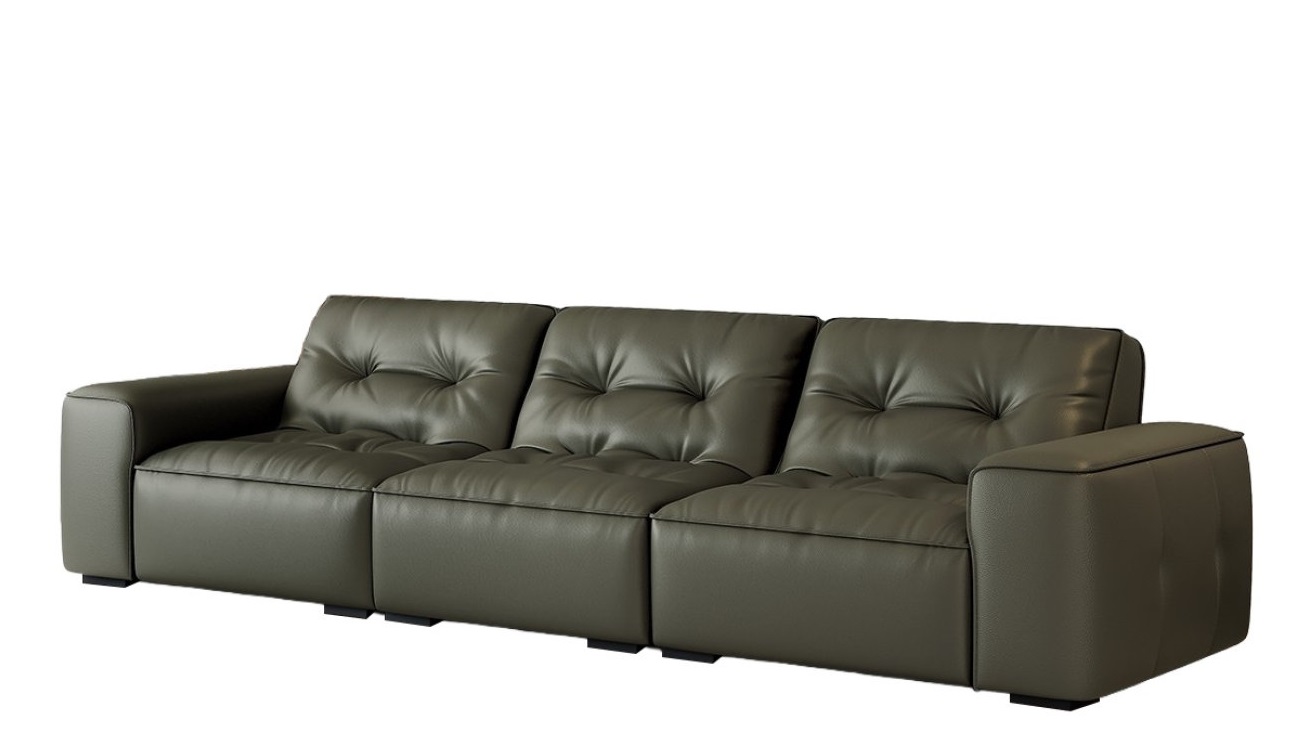 改版黑金刚沙发 意式极简风家用沙发 客厅公寓头层牛皮荔枝纹沙发 改版黑金刚沙发 意式极简风家用沙发 客厅公寓头层牛皮荔枝纹沙发