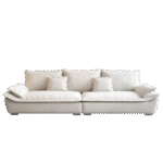 帆船沙发 意式极简客厅磨砂布软包沙发组合沙发