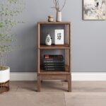 北欧风格白蜡木边柜 小户型家用客厅展示柜置物柜