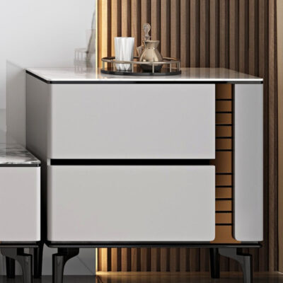 意式极简客厅百达翡丽岩板柜家用简约收纳边柜