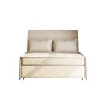 时尚极简风格三防科技布沙发床家用软包沙发床