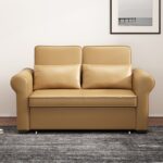 极简风格可伸缩皮艺沙发床 093#