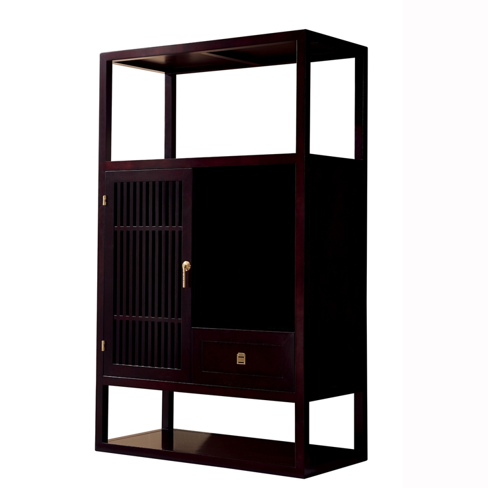 新中式系列 客厅储物带抽置物中式饰品柜装饰柜