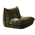 极简风家用阳台抗压防皱灯芯绒面料休闲椅小沙发