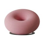 设计师款 高位甜甜圈 创意时尚客厅单人椅极简风圆形艺术椅