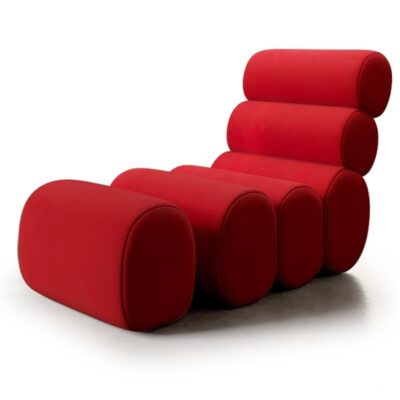 设计师款 毛毛虫椅 极简创意懒人椅单人椅家用客厅阳台休闲椅