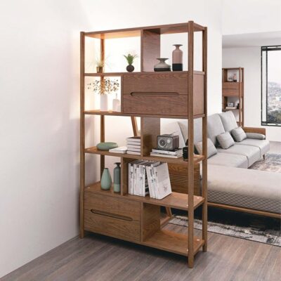 北欧风格 简约家用白蜡木实木入户玄关间厅柜