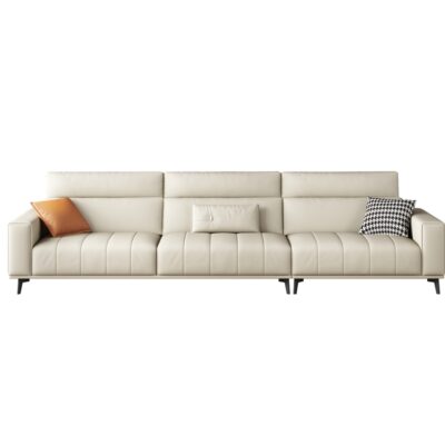 意式极简时尚沙发个性防猫抓猫抓皮组合沙发