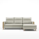 意式家用防猫抓皮极简转角沙发