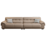 意式极简家用客厅猫抓皮软包沙发简约舒适组合沙发