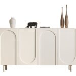 钢琴烤漆工艺简约时尚意式储物柜子