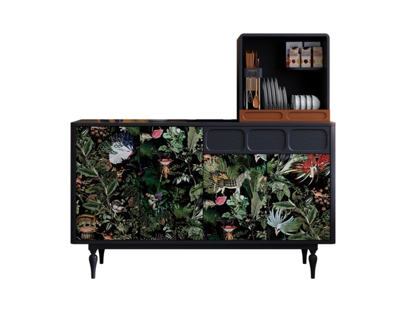 中古风系列 简约客厅白蜡木挪威森林餐边柜 中古风系列 简约客厅白蜡木挪威森林餐边柜