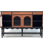 中古风系列 威尔顿餐边柜中古风家用收纳柜餐厅餐边柜