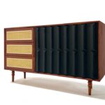 中古风系列 莱恩餐边柜中古风家用收纳餐边柜