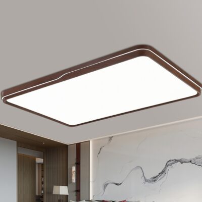 现代简约大气客厅led主灯照明灯具三色变光吸顶灯