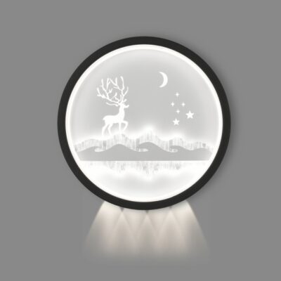 现代简约三色变光壁灯 卧室床头衣帽间过道楼梯照明灯