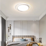 吸顶灯系列 创意简约小圆星空白吸顶灯卧室照明灯