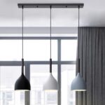 吊灯系列 现代简约短炮弹直盘吊灯餐厅吧台照明灯