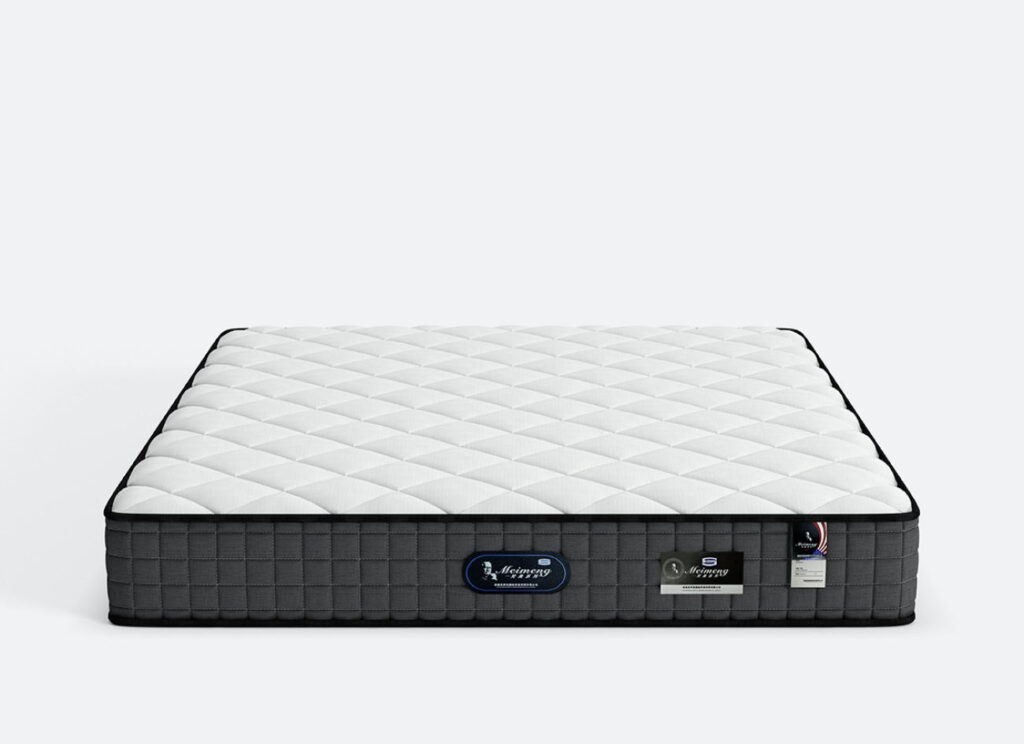 dm01系列 亲肤针织面料 舒柔海绵+天然乳胶 精钢整网邦尼尔弹簧 透气3d面料 22cm床垫