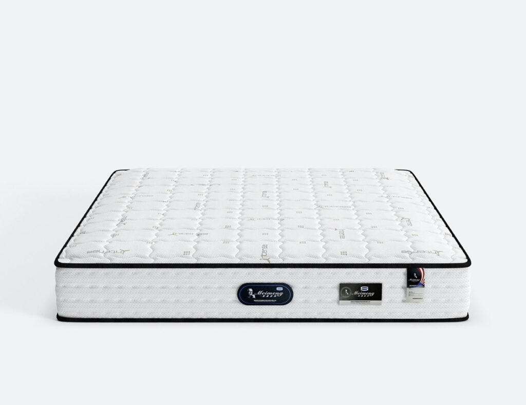 dm02系列 提花针织面料 舒柔海绵+记忆绵 独立袋装弹簧 透气3d面料 22cm床垫