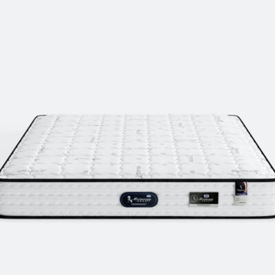 dm02系列 提花针织面料 舒柔海绵+记忆绵 独立袋装弹簧 透气3d面料 22cm床垫