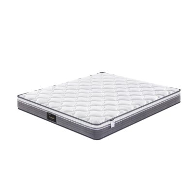 清风微感弹簧 泰国原液0.5cm乳胶 护脊环保麻棕 高密舒柔海绵 高档抗菌针织面料 24cm床垫(不包邮)