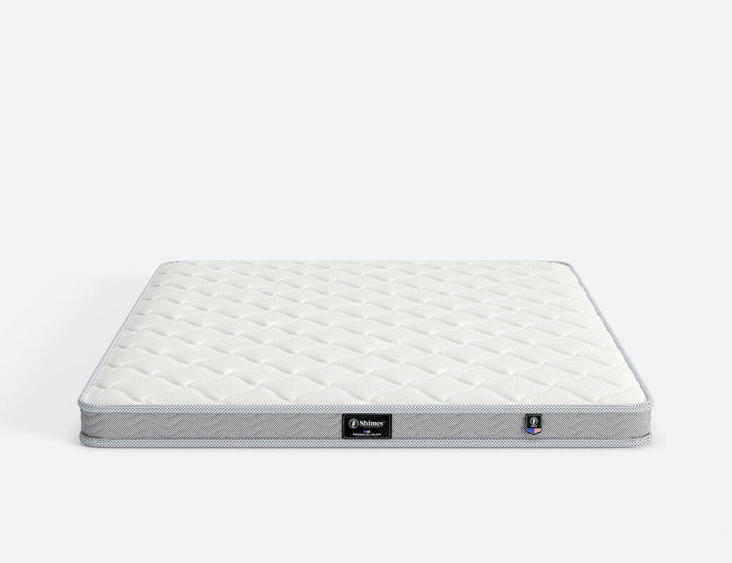 亲肤防螨面料 5公分护脊椰棕 抗折海绵 3d透气底 8cm床垫