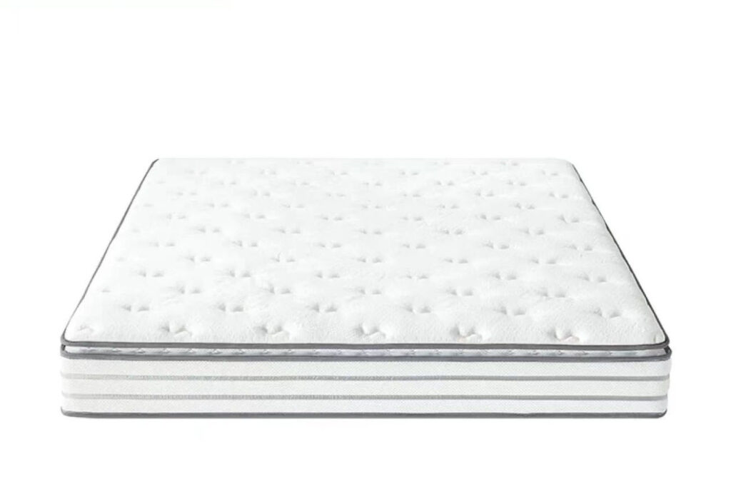 慕思集团旗下进口品牌 90%高含量天然乳胶 凝胶记忆绵 五区独立袋装弹簧 28cm床垫