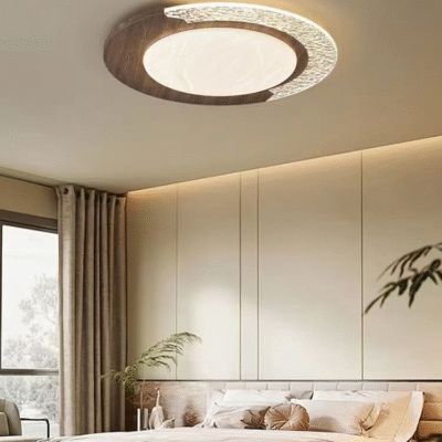 吸顶灯系列 铁艺+亚克力照明灯 中古风客厅主灯卧室书房照明灯