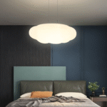 吊灯系列 现代简约家用卧室照明灯温馨舒适创意云朵吊灯