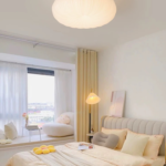 吸顶灯系列 现代简约家用卧室照明灯温馨舒适创意新兰瓜吸顶灯