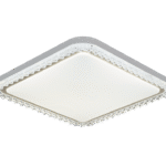 现代风格三色变光灯具 卧室灯家用简约照明灯方吸顶灯