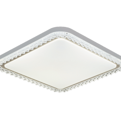 现代风格三色变光灯具 卧室灯家用简约照明灯方吸顶灯