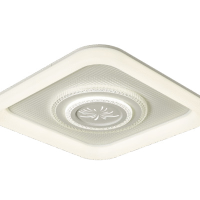 现代三色变光吸顶灯 卧室吸顶灯家用简约照明方形灯具