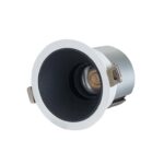 射灯系列 多场景无主灯伊戈尔驱动高显指射灯开孔75mm喷漆哑黑杯射灯