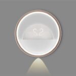 现代简约三色变光壁灯卧室床头衣帽间过道楼梯照明灯