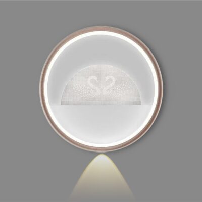 现代简约三色变光壁灯卧室床头衣帽间过道楼梯照明灯