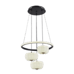 现代家用三色变光灯具 餐厅简约高度可调照明灯吧台吊灯