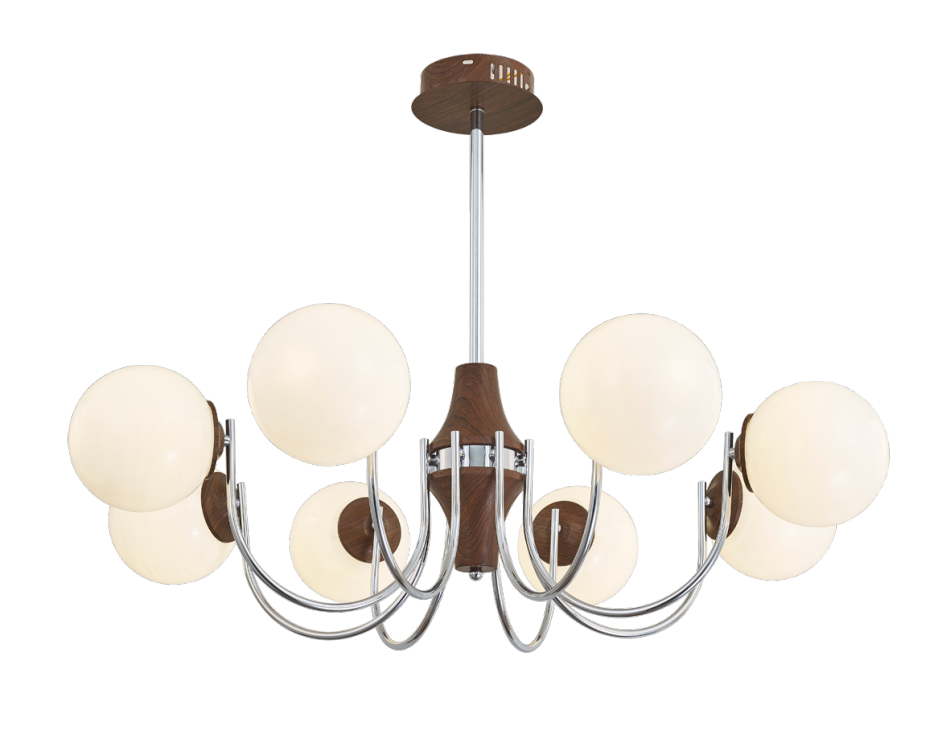 现代简约铁艺吊灯 客厅家用灯具三色变光玻璃主灯 现代简约铁艺吊灯 客厅家用灯具三色变光玻璃主灯