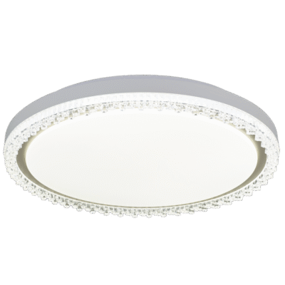 现代三色变光吸顶灯 简约卧室吸顶灯家用圆形照明灯具