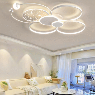 吸顶灯系列 温馨浪漫繁星设计吸顶灯现代简约家用客厅主灯