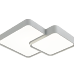 现代照明灯具 卧室简约方款吸顶灯阳台灯具